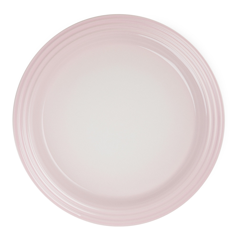 Läs mer om Le Creuset - Signature Tallrik 27 cm Shell Pink