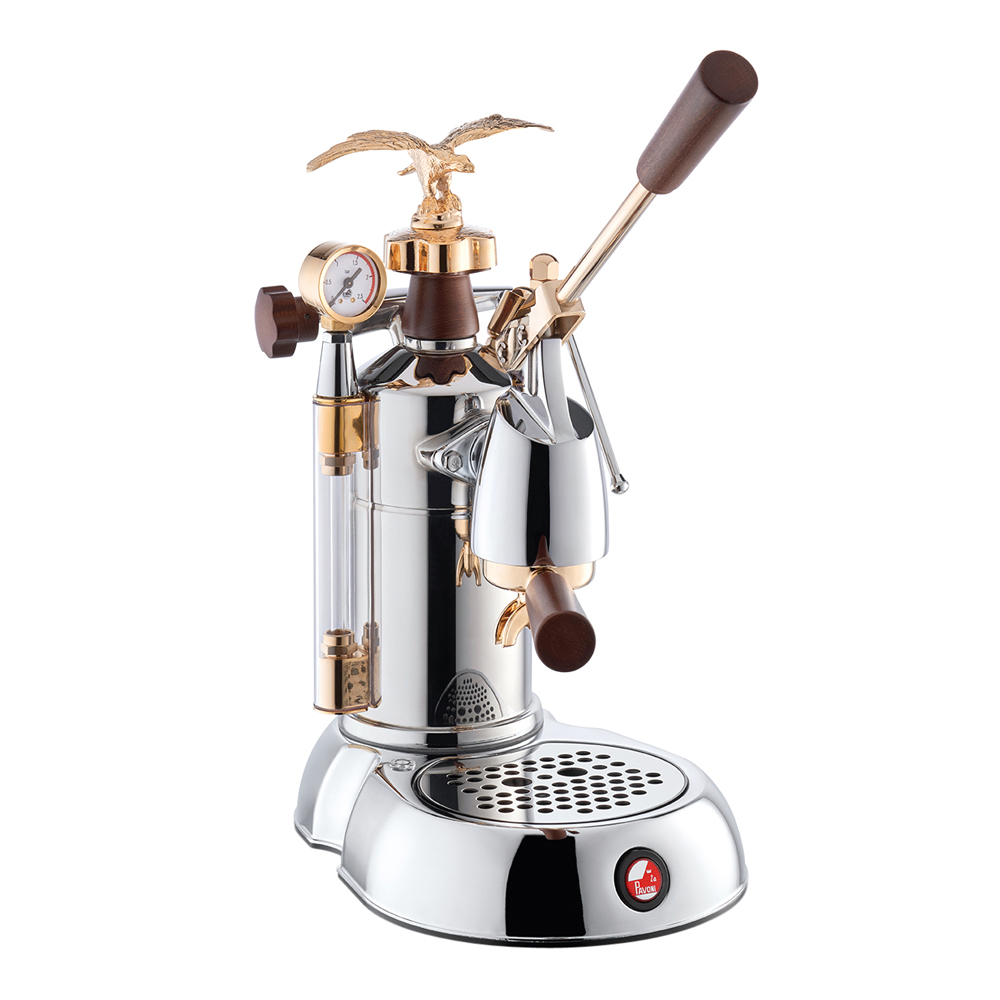 La Pavoni - Esperto Manuell Kaffemaskin med Hävarm Rostfritt Stål