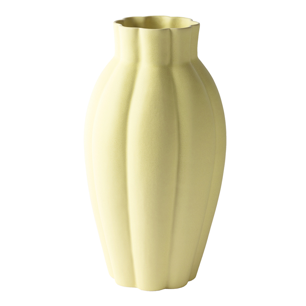 PotteryJo Birgit Vas 35 cm Pale Yellow