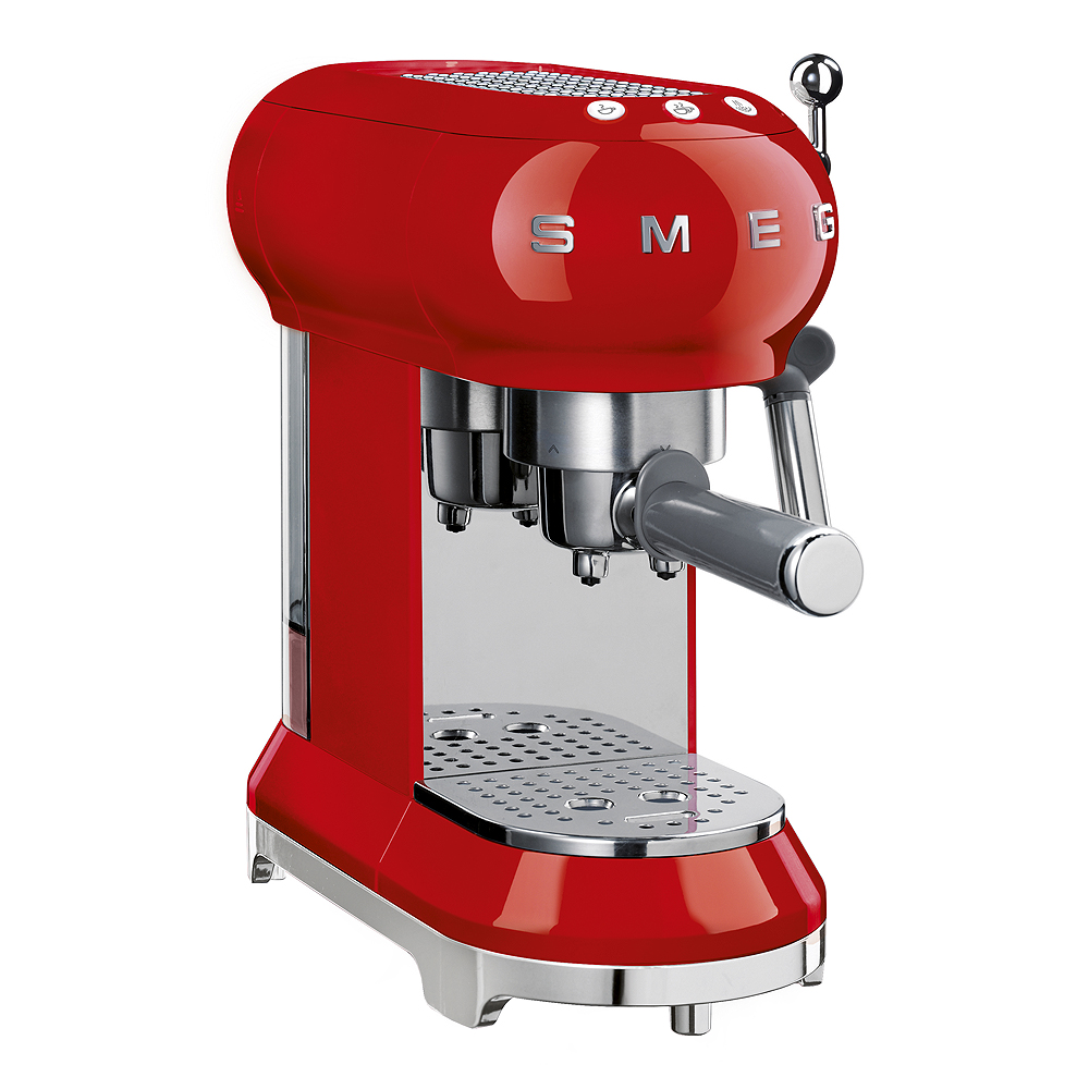 Läs mer om Smeg - Smeg 50s Style Espressomaskin Röd
