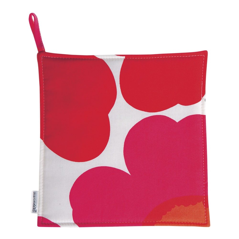 Marimekko - Unikko Grytlapp 21,5 cm Röd/Rosa