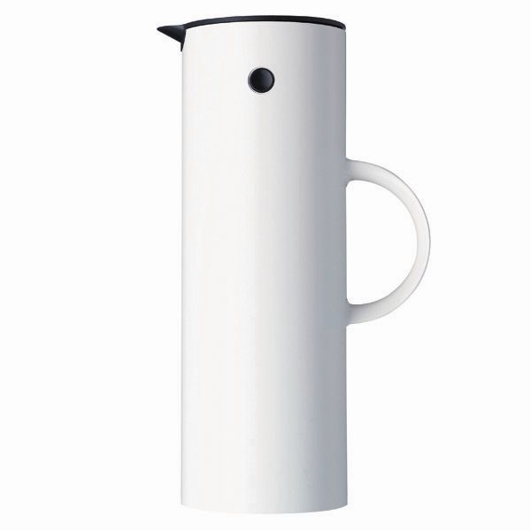 Stelton - EM77 Termoskanna 1 L Vit