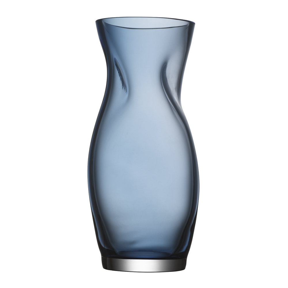 Läs mer om Orrefors - Squeeze Vas 23 cm Blå