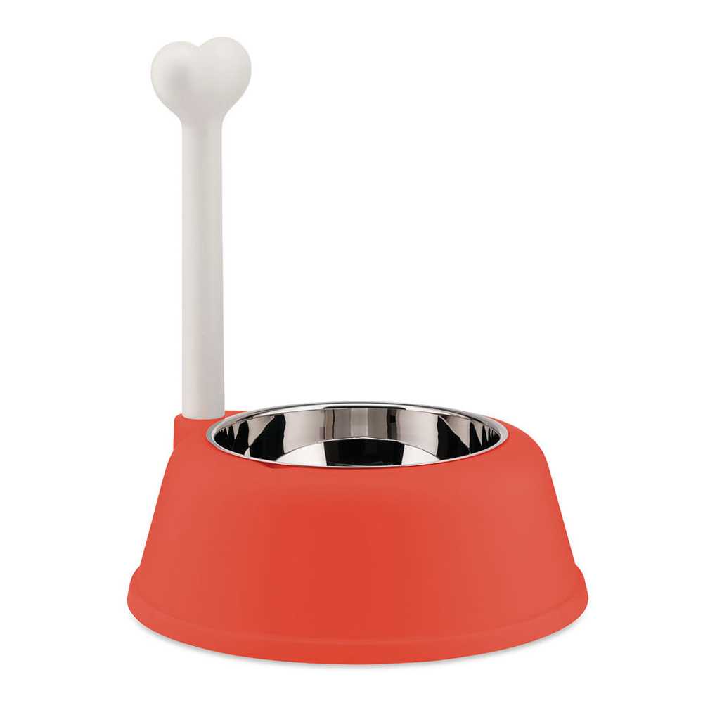 Alessi - Alessi Lupita Koiran Ruokakuppi Punainen