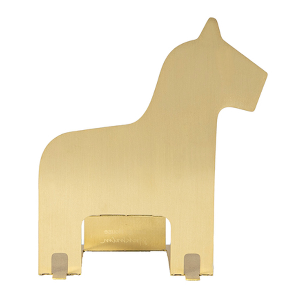 Design House Stockholm - Lyslykt pop-up dalahest messing