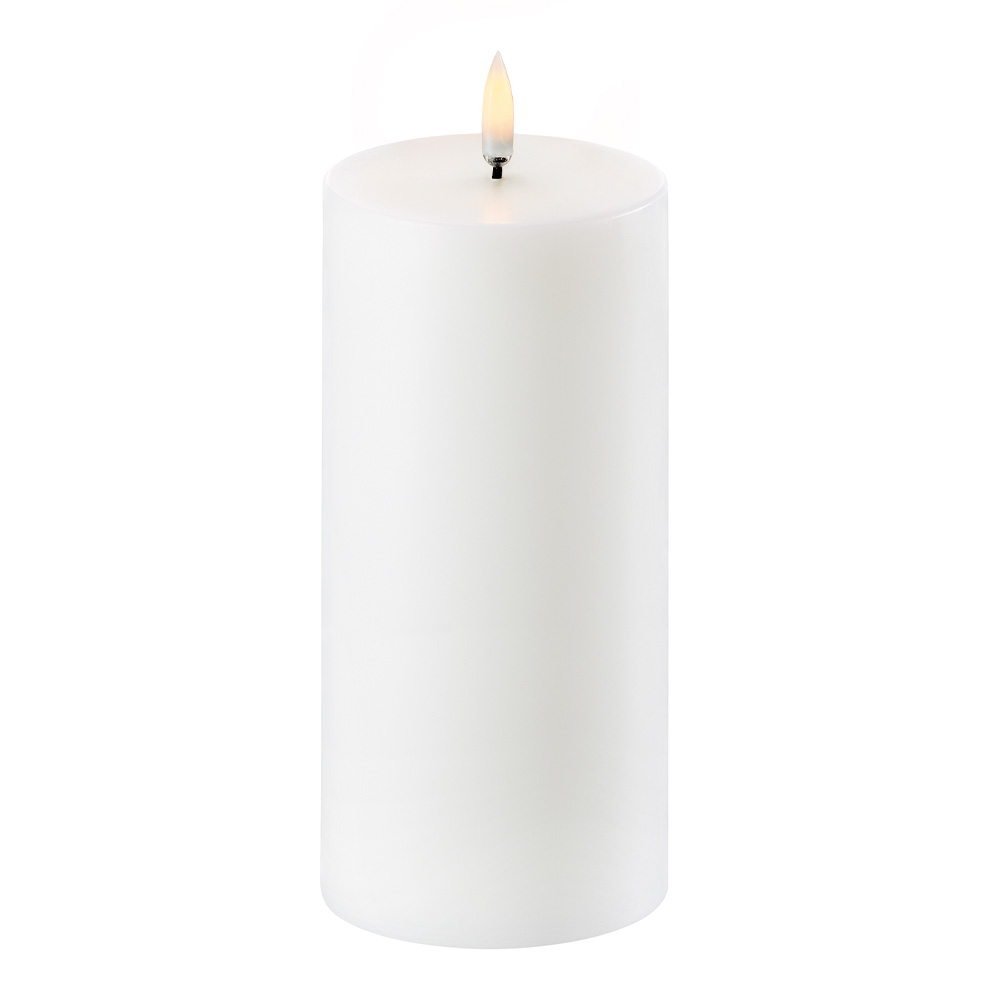Uyuni Lighting - LED kubbelys 15,2x7,8 cm nordic white