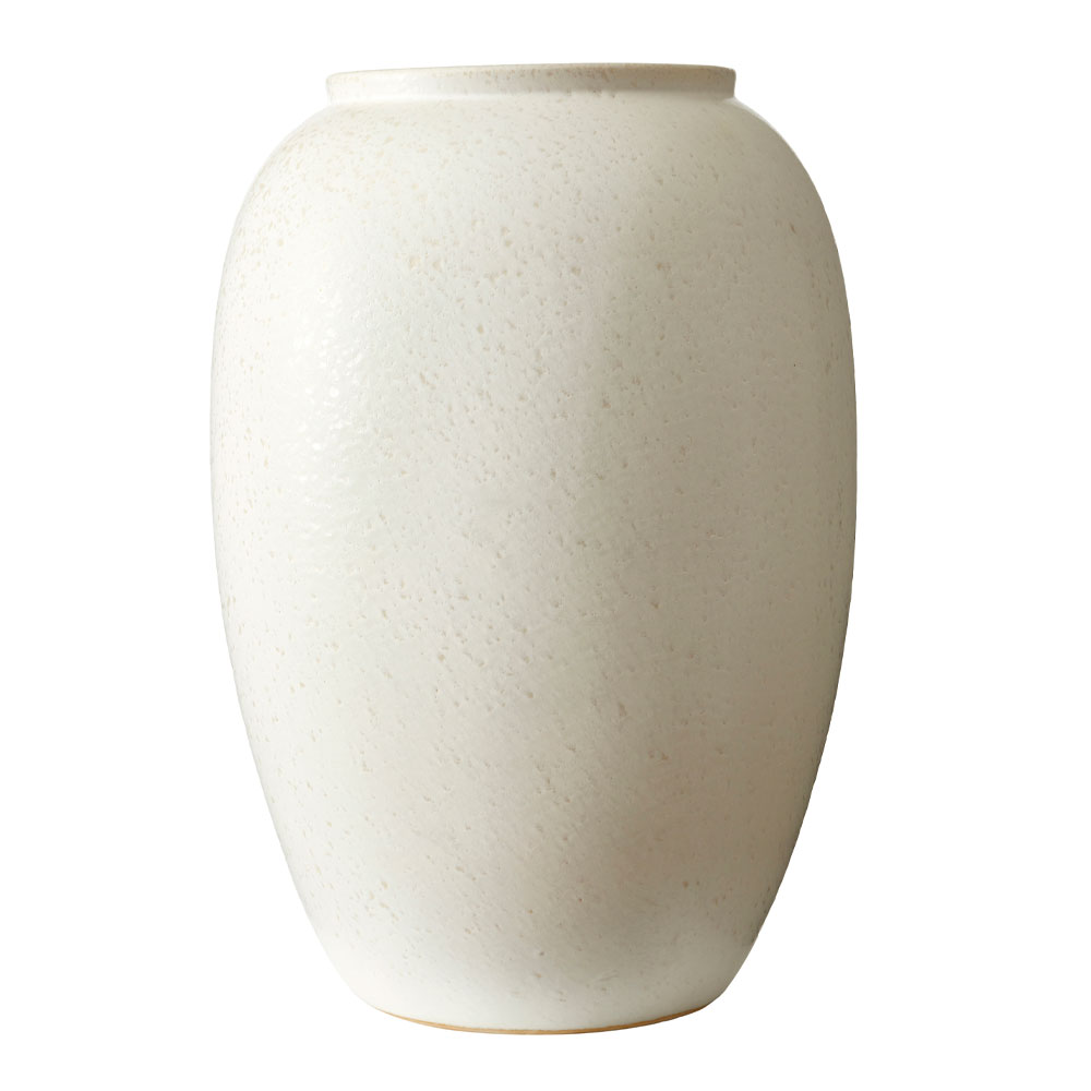 Bitz – Keramikvas 50 cm Matt Gräddvit