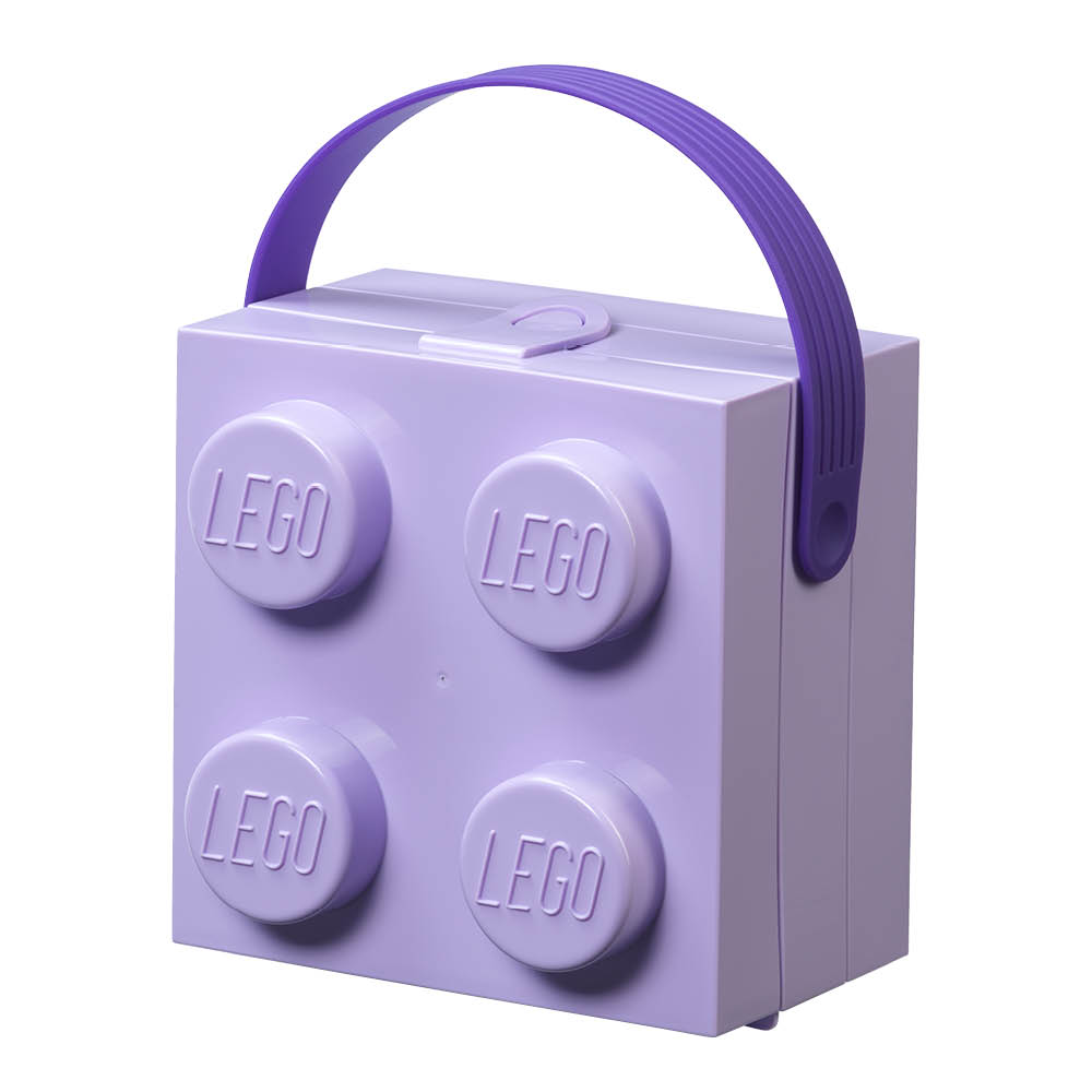 LEGO - Låda med handtag Lavender
