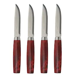 Morakniv Steak knife Classic stekekniv 20,5 cm 4 stk rød