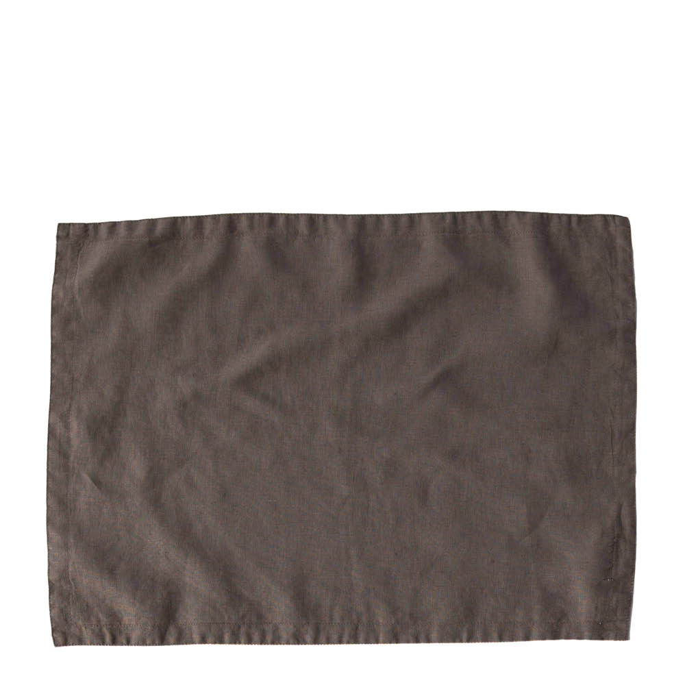 Tell Me More Interiors - Bordstablett Linne 35x50 cm Taupe