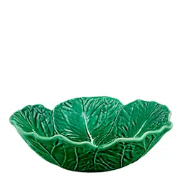 Bordallo Pinheiro Cabbage skål 29 cm grønn