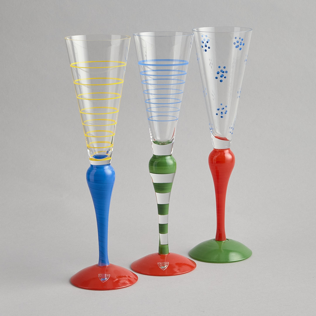 Orrefors - Clown Champagneglas