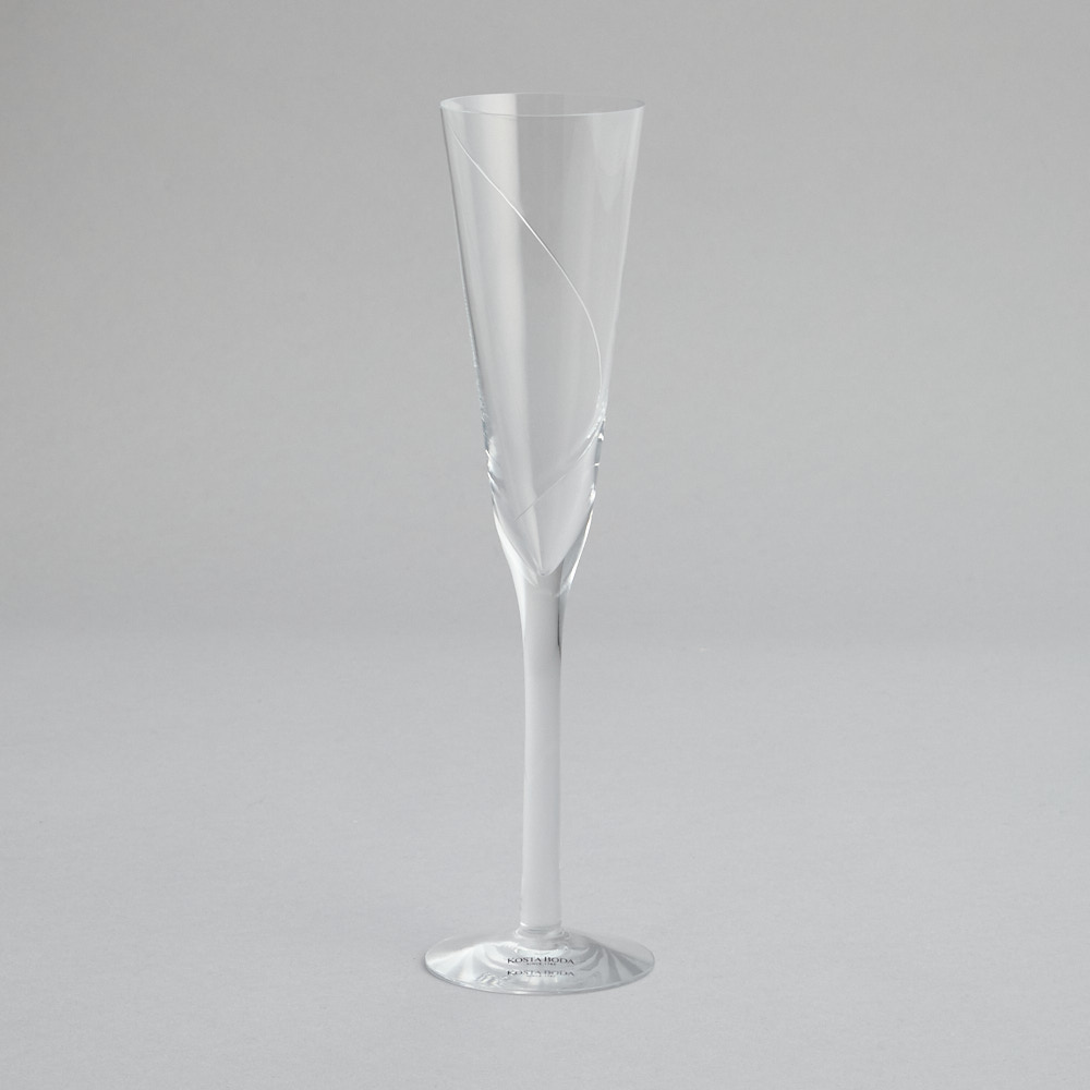 Kosta Boda – SÅLD ”Line” Champagneglas 5 st