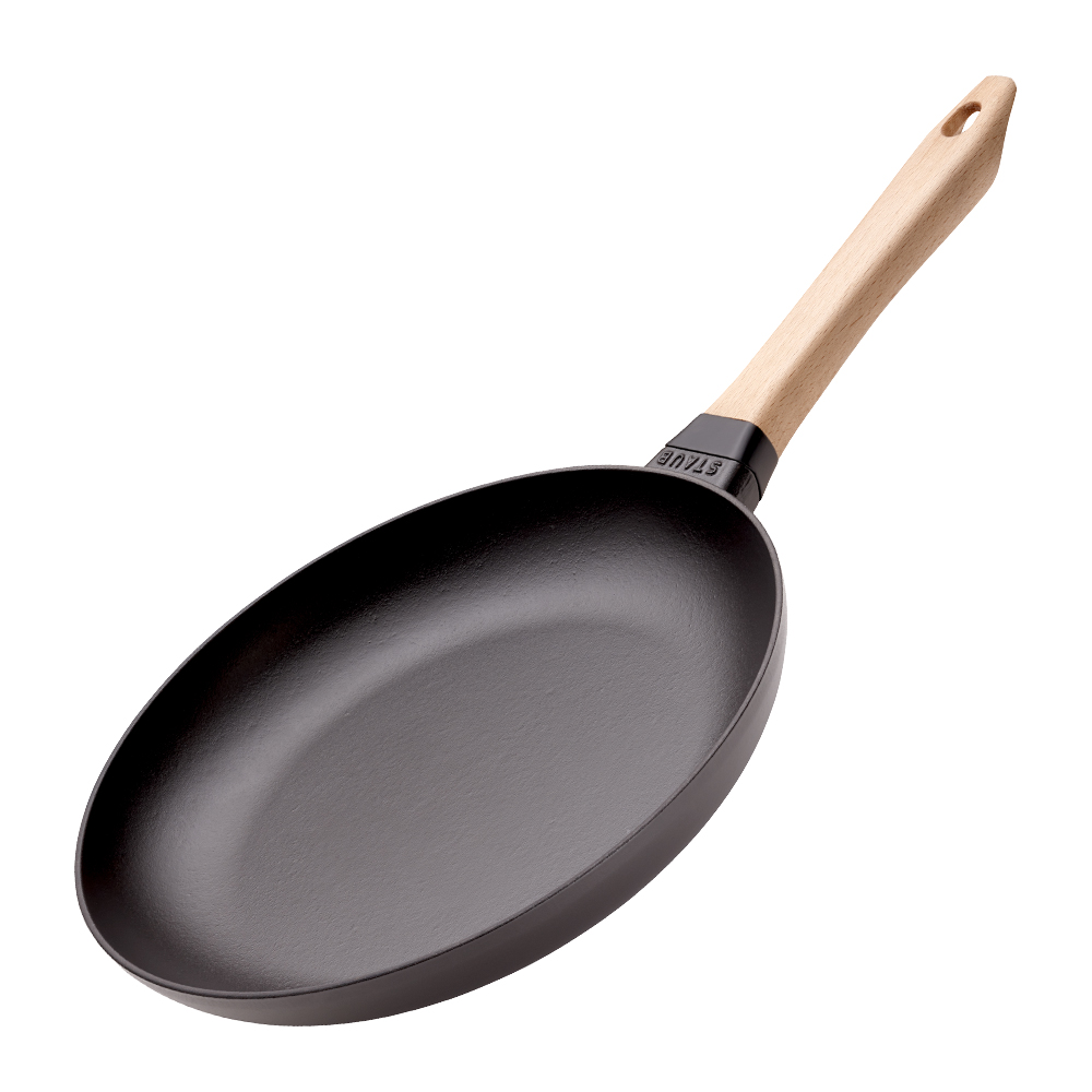 Staub – Stekpanna 28 cm Trähandtag