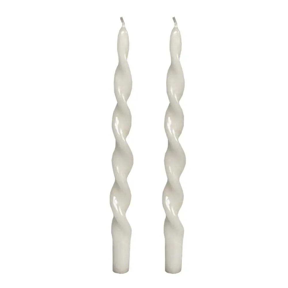 Kierrekynttilä 29 cm 2 kpl Vanilja