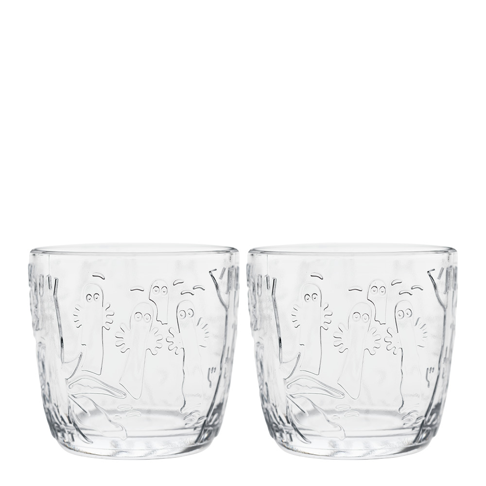 Arabia – Mumin Glas 28 cl 2-pack Klar