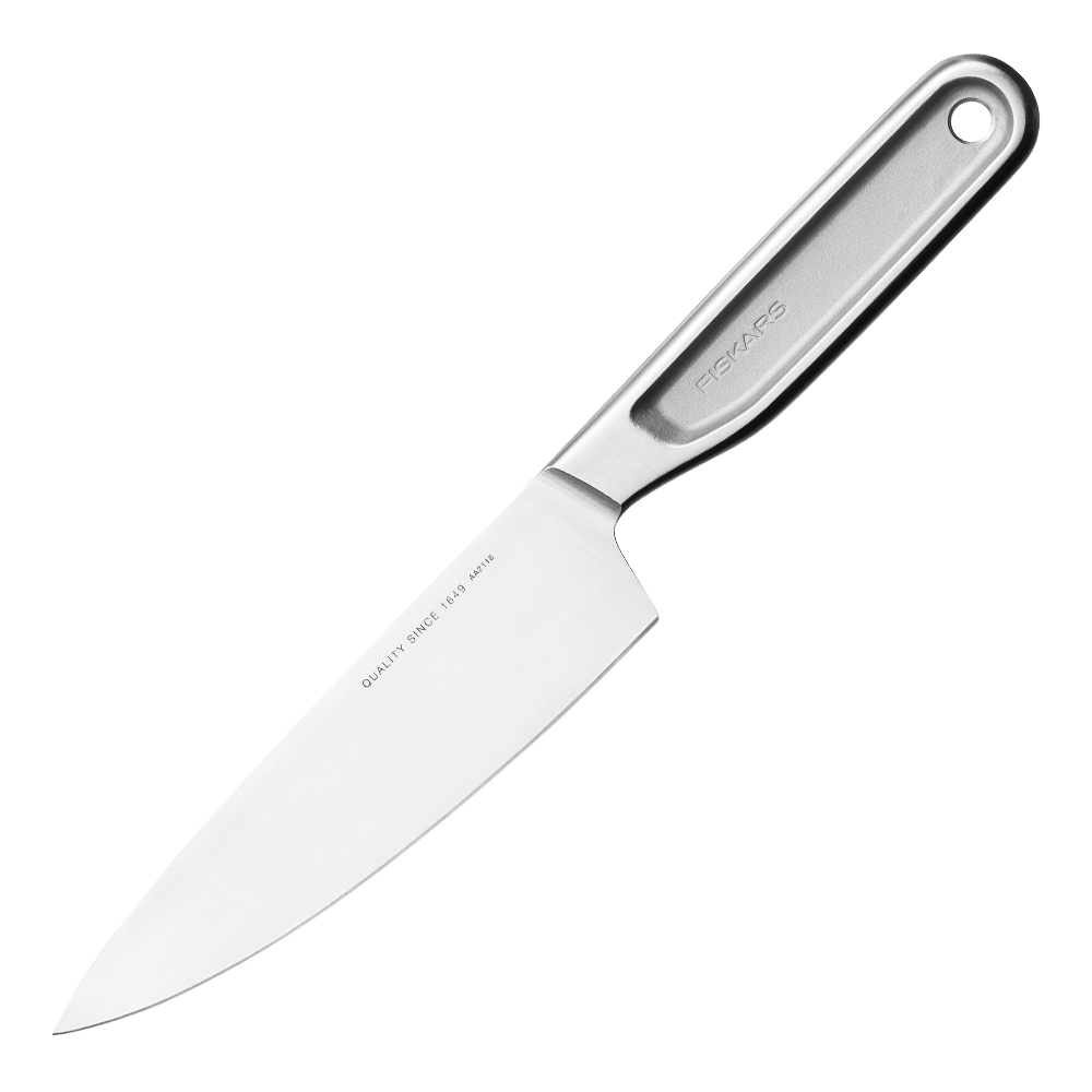 Läs mer om Fiskars - All Steel Kockkniv 13,5 cm