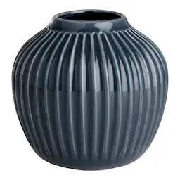 Kähler Design Hammershøi Vase 12,5 cm Antrasittgrå 