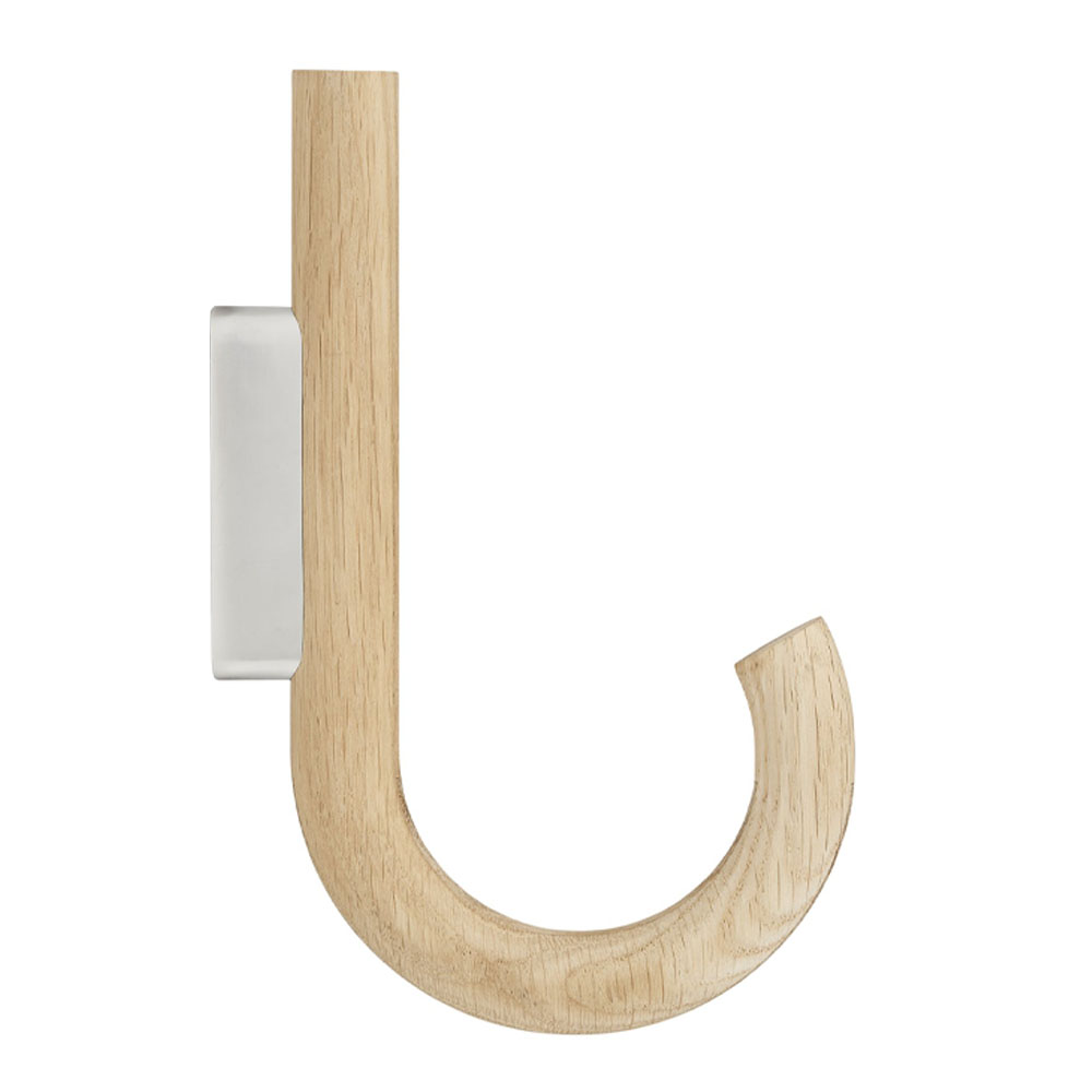 Gejst - Hook Krok Ek 20 cm Ek/Krom