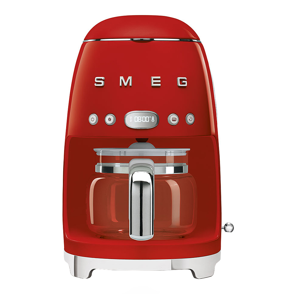 Läs mer om Smeg - Smeg 50s Style Kaffebryggare Röd