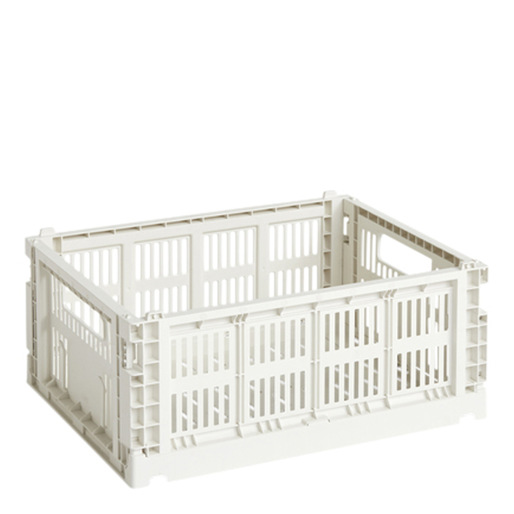 Hay – Colour Crate Förvaringslåda M Off White