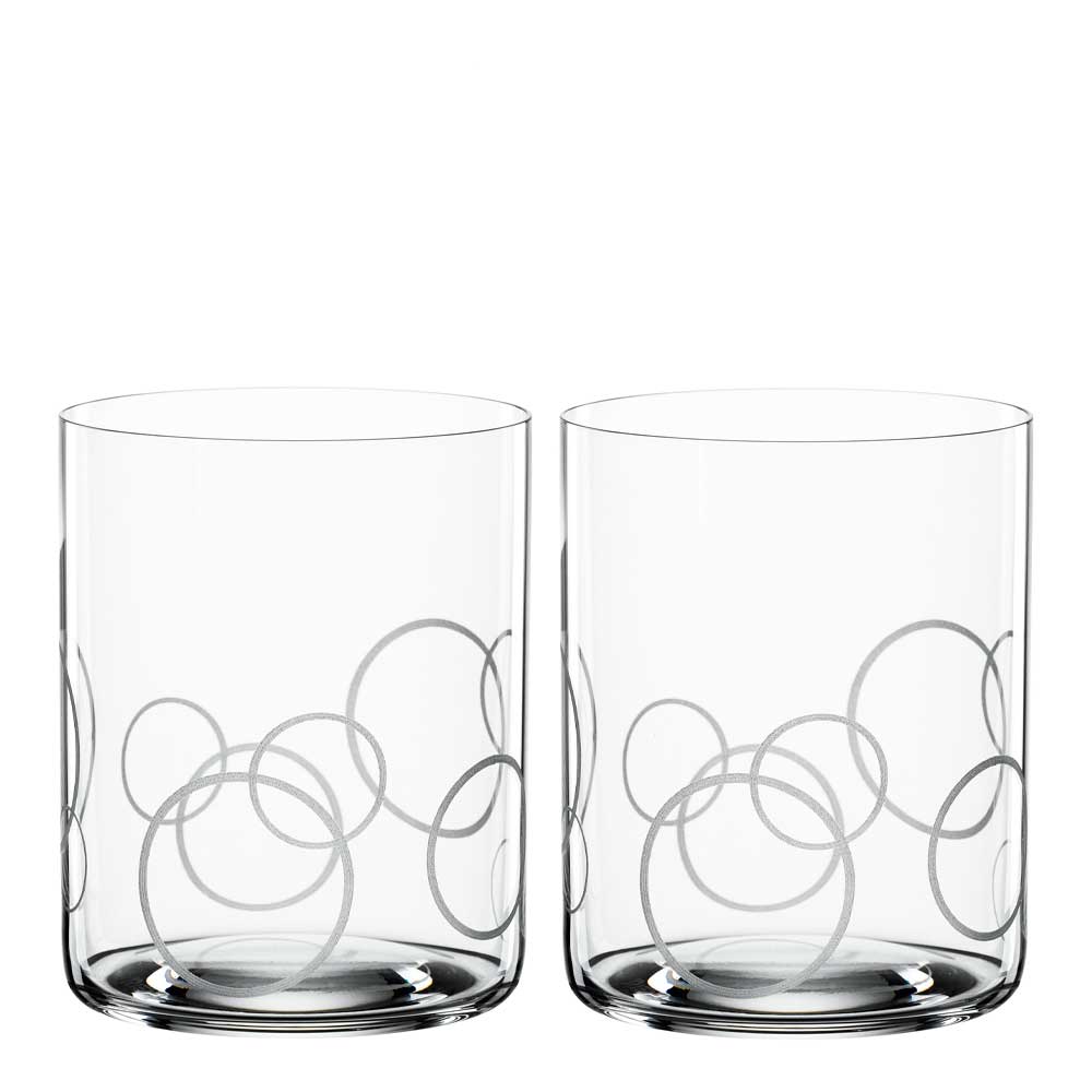 Spiegelau - Circles tumbler 43cl 2 stk
