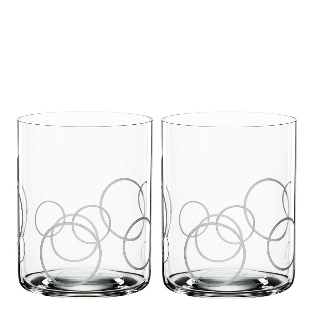 Läs mer om Spiegelau - Signature Drinks Circles Tumbler 43 cl 2-pack