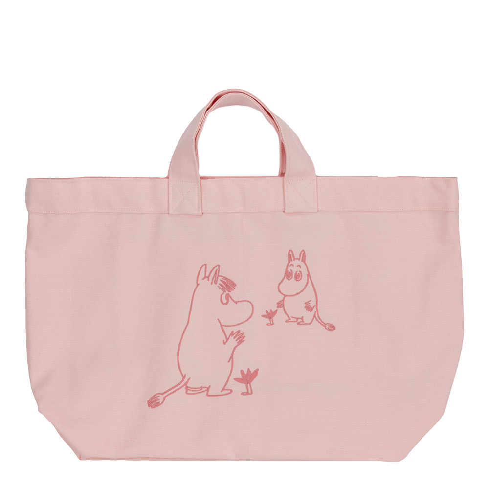 Arabia - Mummi totebag Kjærlighet rosa