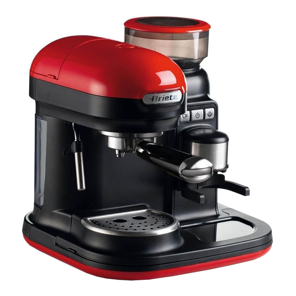 Ariete - Moderna professional espressomaskin rød
