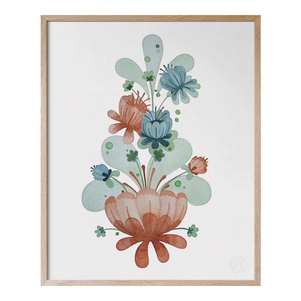 Kunskapstavlan® - Poster Kurbits 40x50 cm