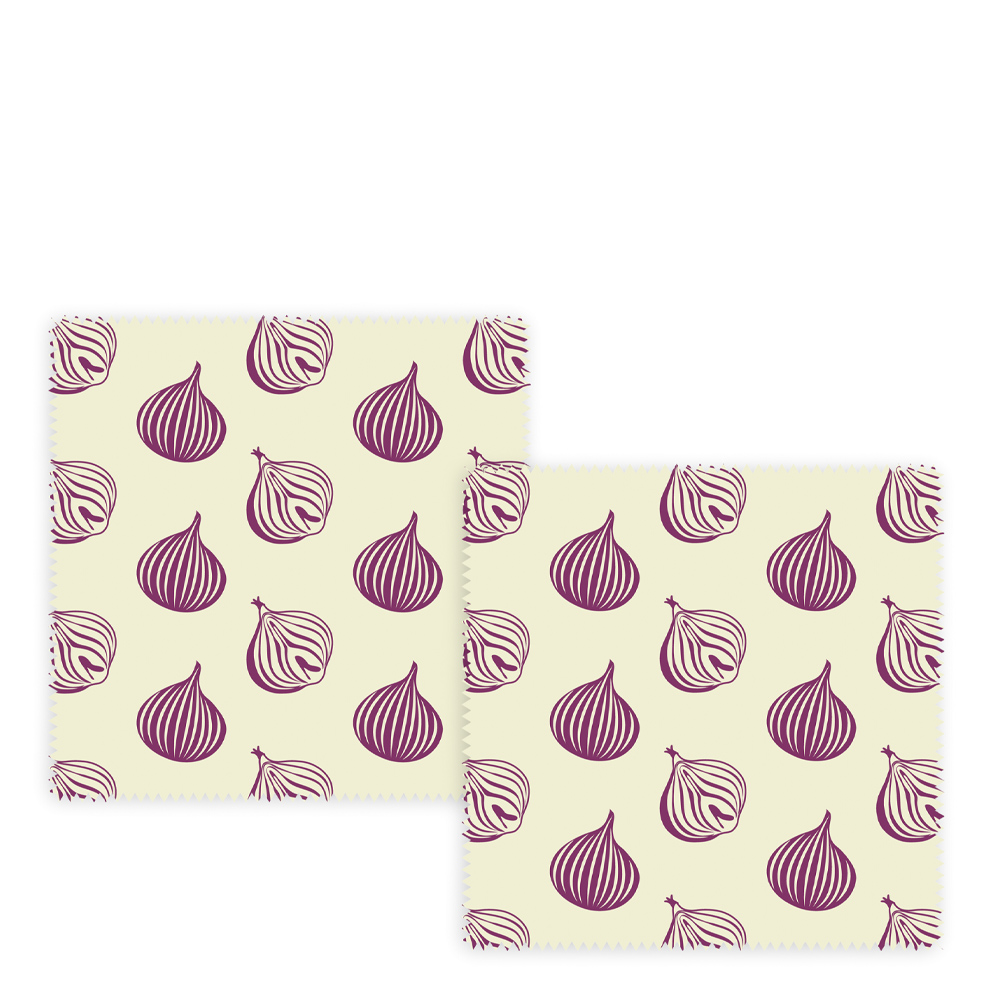 Nuts Innovations - Bees Wrap Biovaxpapper 2-pack Lökprint