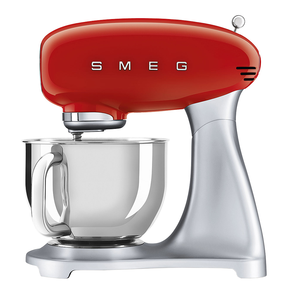 Läs mer om Smeg - Smeg 50s Style Köksmaskin SMF02 4,8 L Röd