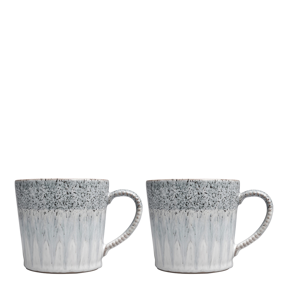 Läs mer om Denby - Studio Grey Accent Mugg 40 cl 2-pack