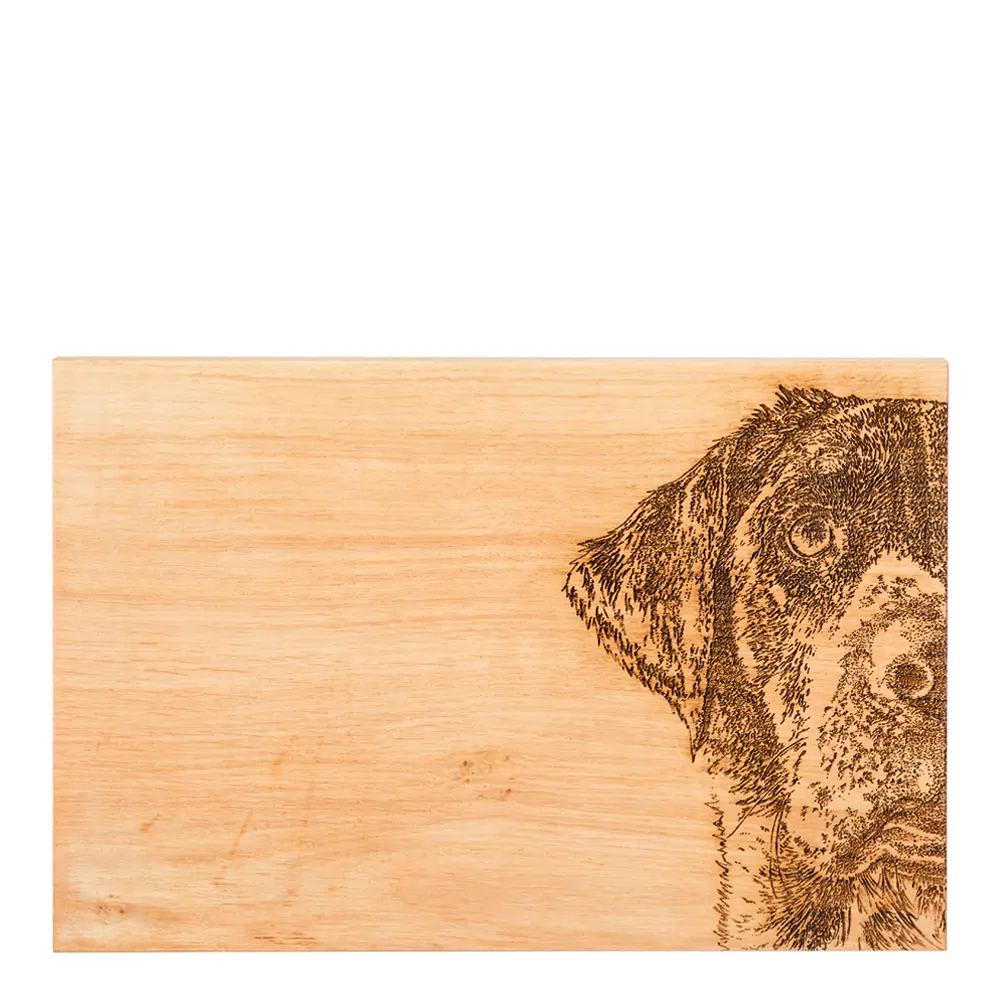 Puinen Leikkuulauta Labradorinnoutaja 30x20 cm 