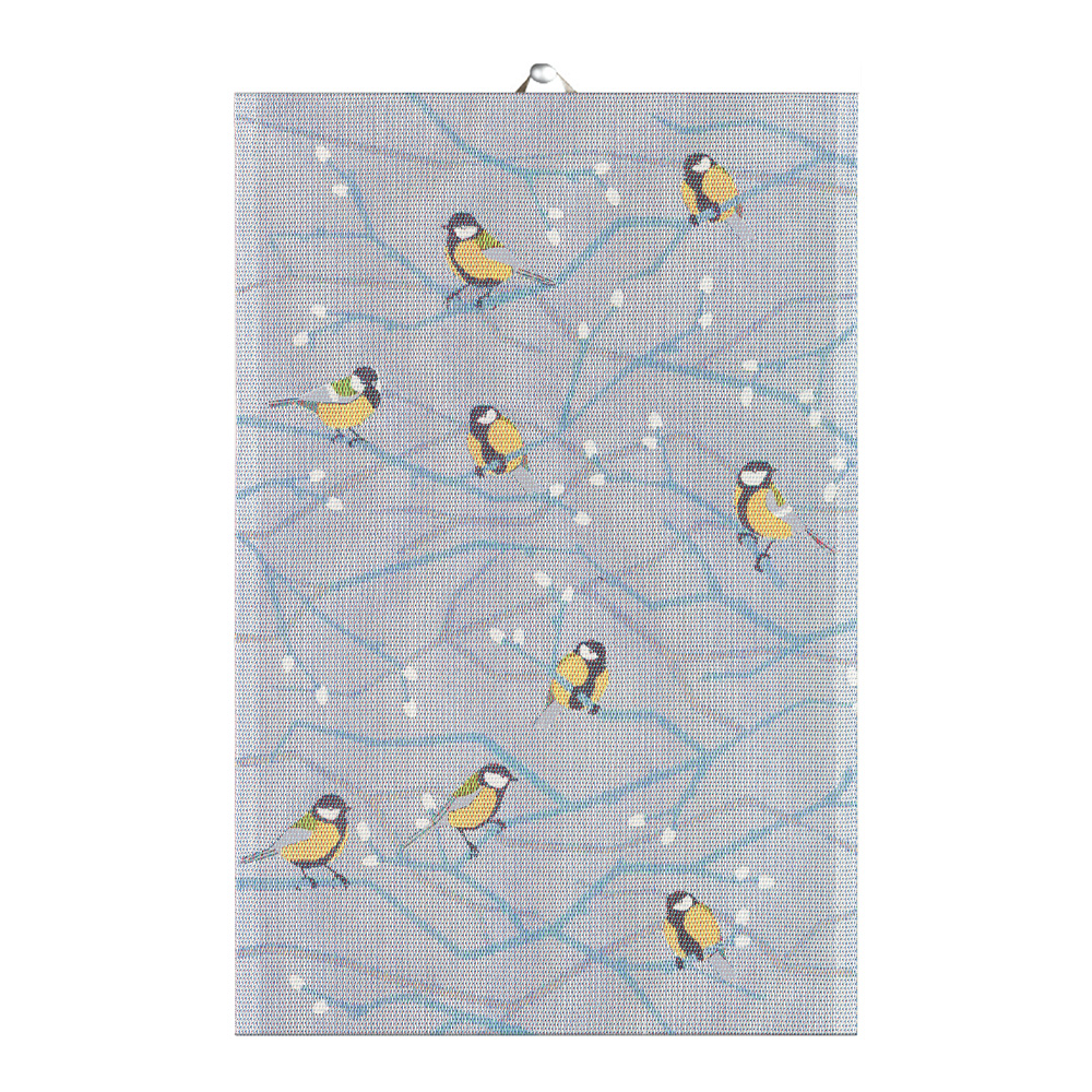Ekelund – Vinterfåglar Kökshandduk 40×60 cm