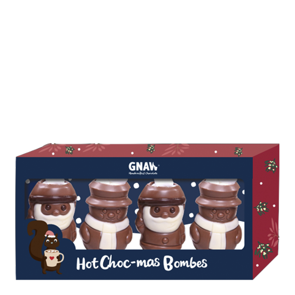 Gnaw Varm Choklad Hot Choc-Mas Bombes
