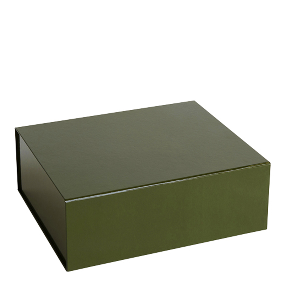 Hay – Colour Storage Förvaringsask M 29,5×12,5 cm Oliv