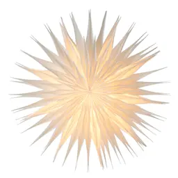 Bungalow Polaris Julestjerne Snøblomst 60 cm Hvit 