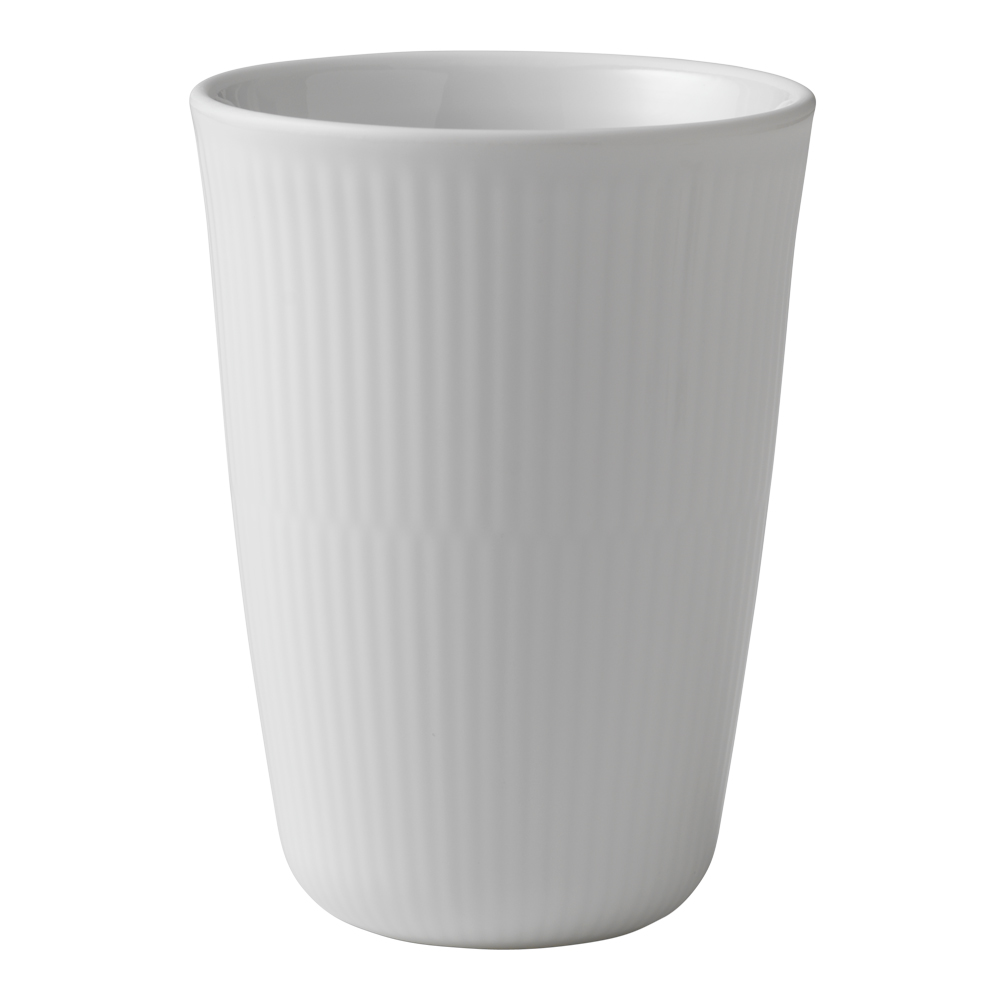 Royal Copenhagen - White fluted termokopp 39 cl