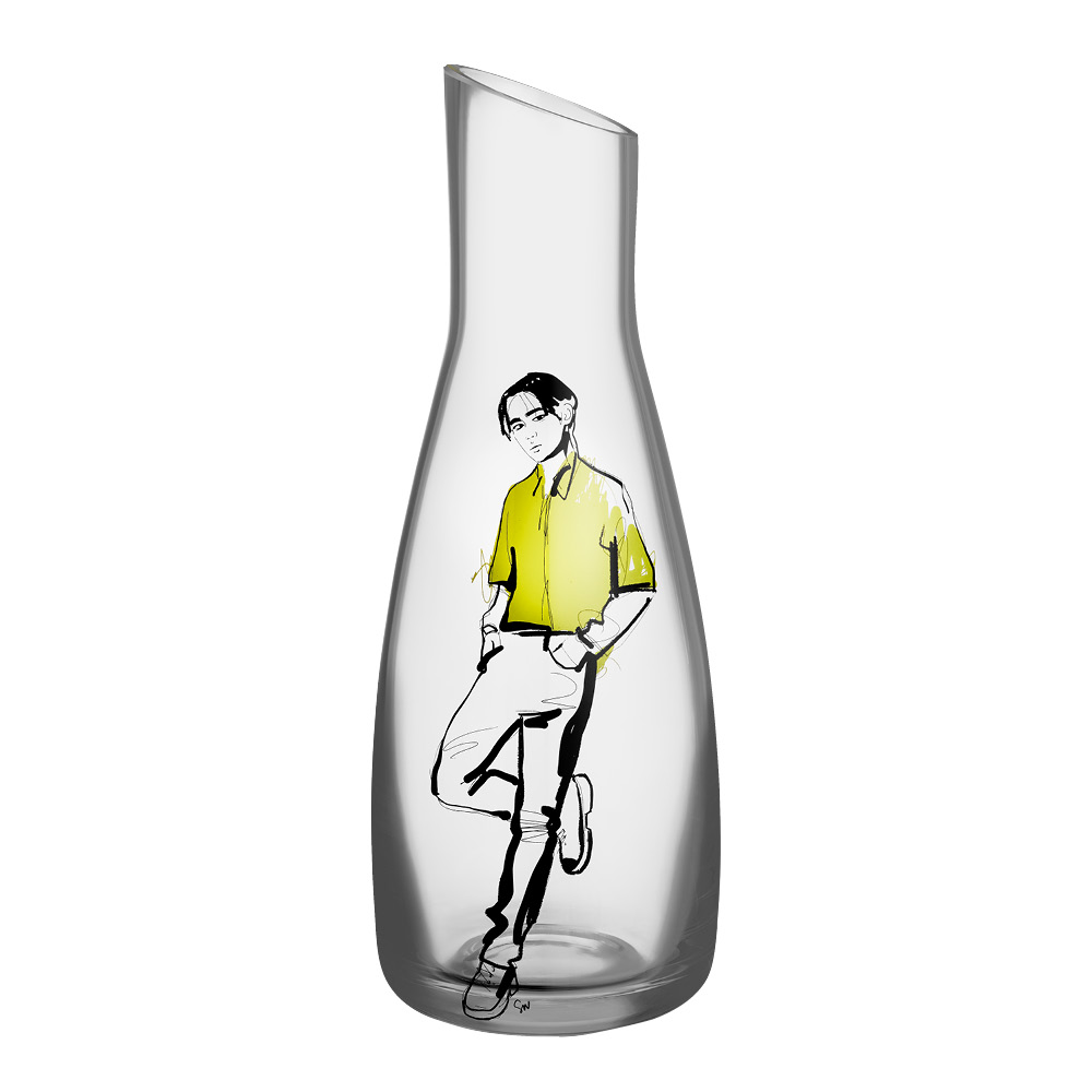 Kosta Boda - All About You Welcome Him Karaff 1 L Yellow