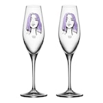 All About You Champagneglass 2-pakning Forever Mine 