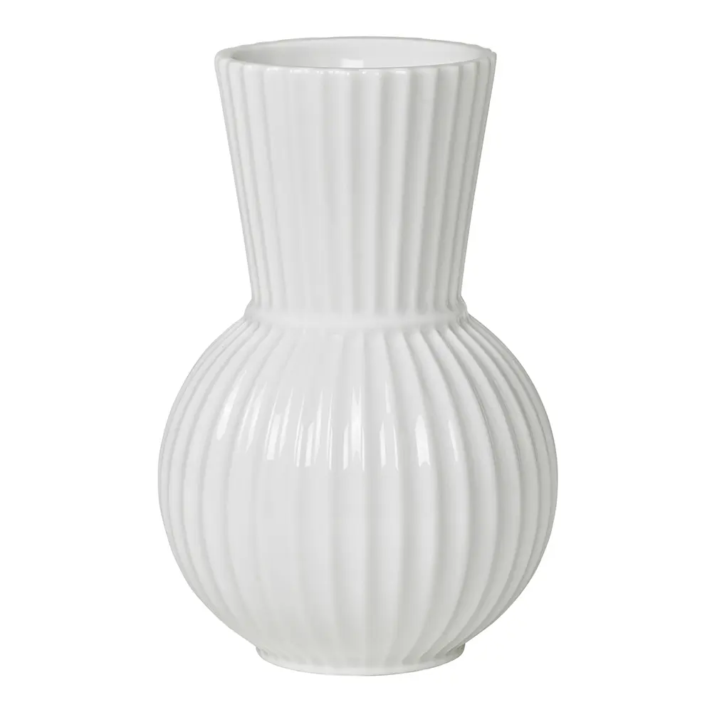 Lyngby Tura Vase 18 cm Hvit