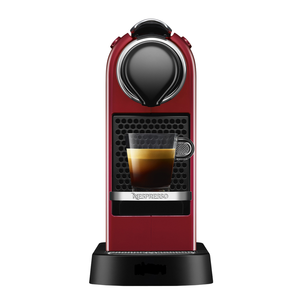Läs mer om Nespresso - Nespresso CitiZ Single Maskin 1 L Röd