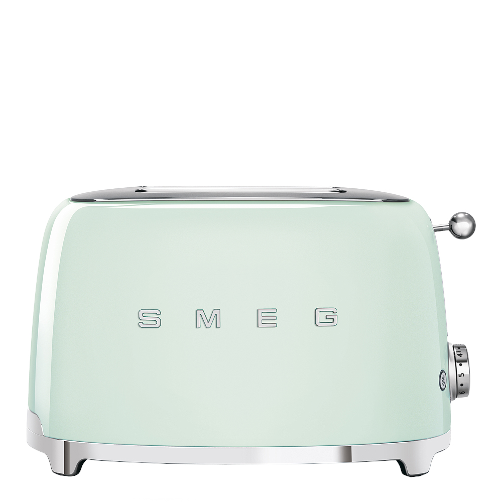 Läs mer om Smeg - Smeg 50s Style Brödrost 2 skivor Grön