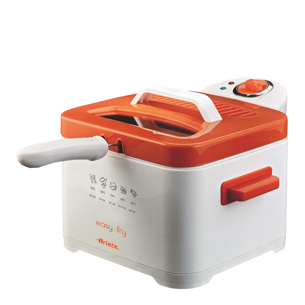 Ariete - Easy Fry Friteerauskeitin Oranssi/Valkoinen
