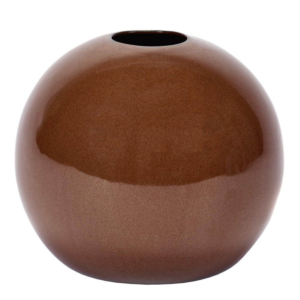 Serax - Serax Ball Vas Keramik 17 cm Roströd