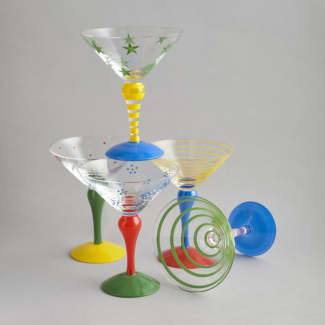 Läs mer om Orrefors - Clown 5 st martiniglas