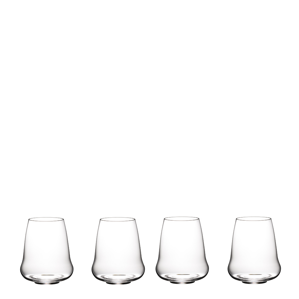 Riedel - Stemless Wings Vinglas Riesling / Champagne 44 cl 4-pack