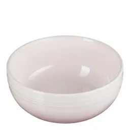Le Creuset Coupe Collection Dyp Tallerken 16 cm Shell Pink