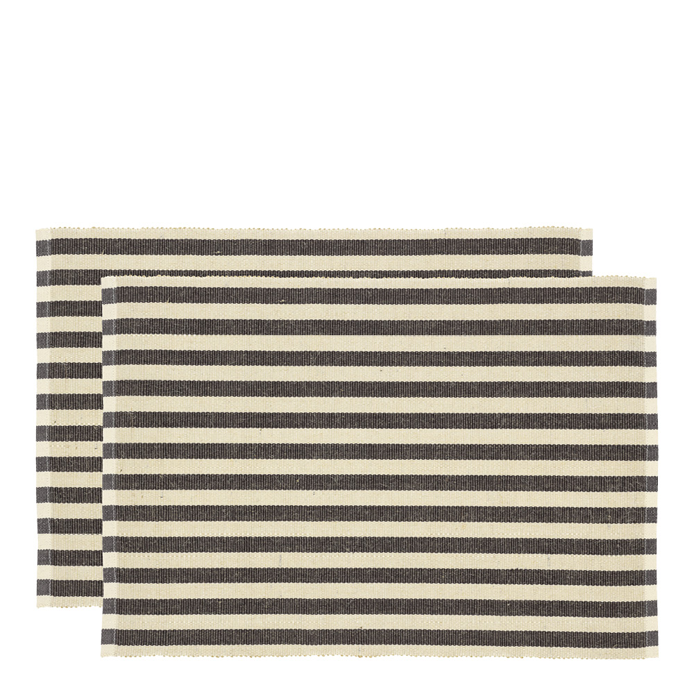 SÖDAHL – Statement Stripe Bordstablett 33×48 2-pack Ash